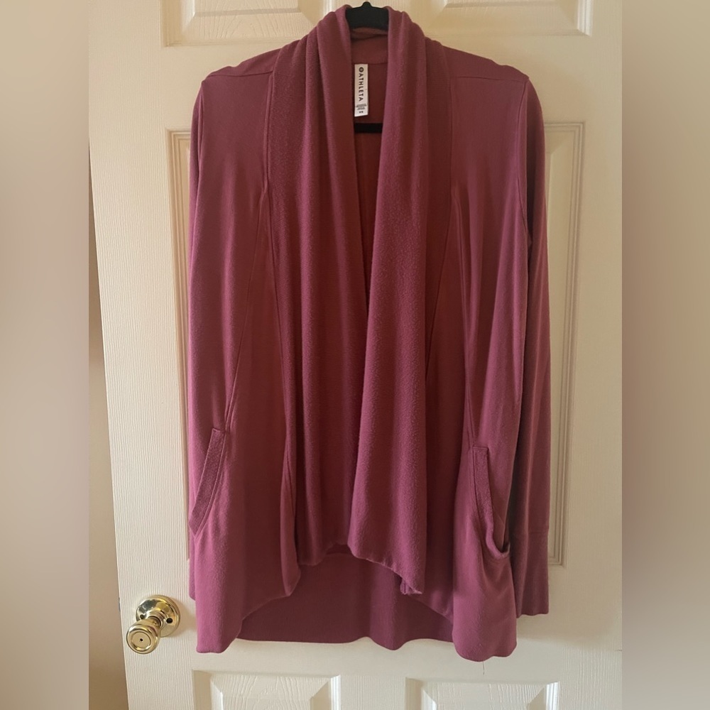 Athleta sweatshirt cardigan • Women’s XS